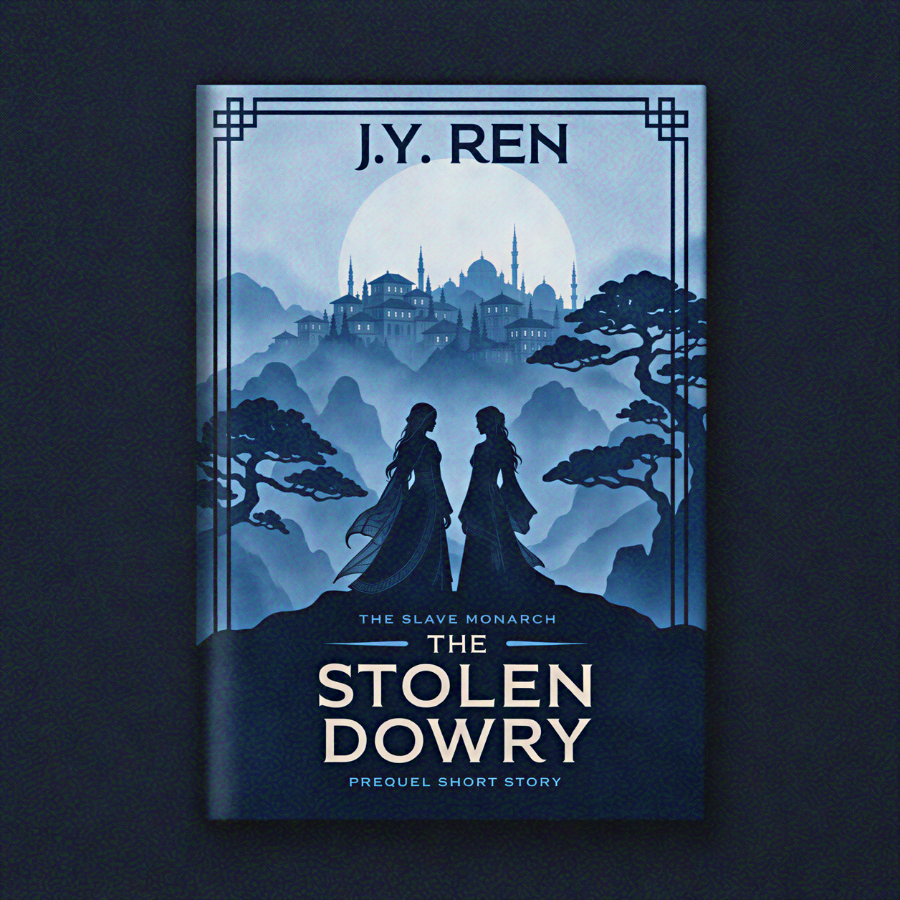 The Stolen Dowry, free prequel short story cover — The Slave Monarch